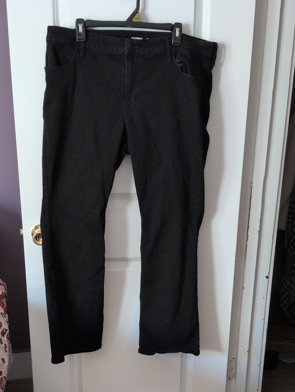 Black Bootcut Jeans